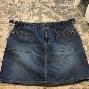 Skirt Denim Size 14 Stretch, LA Blues EUC